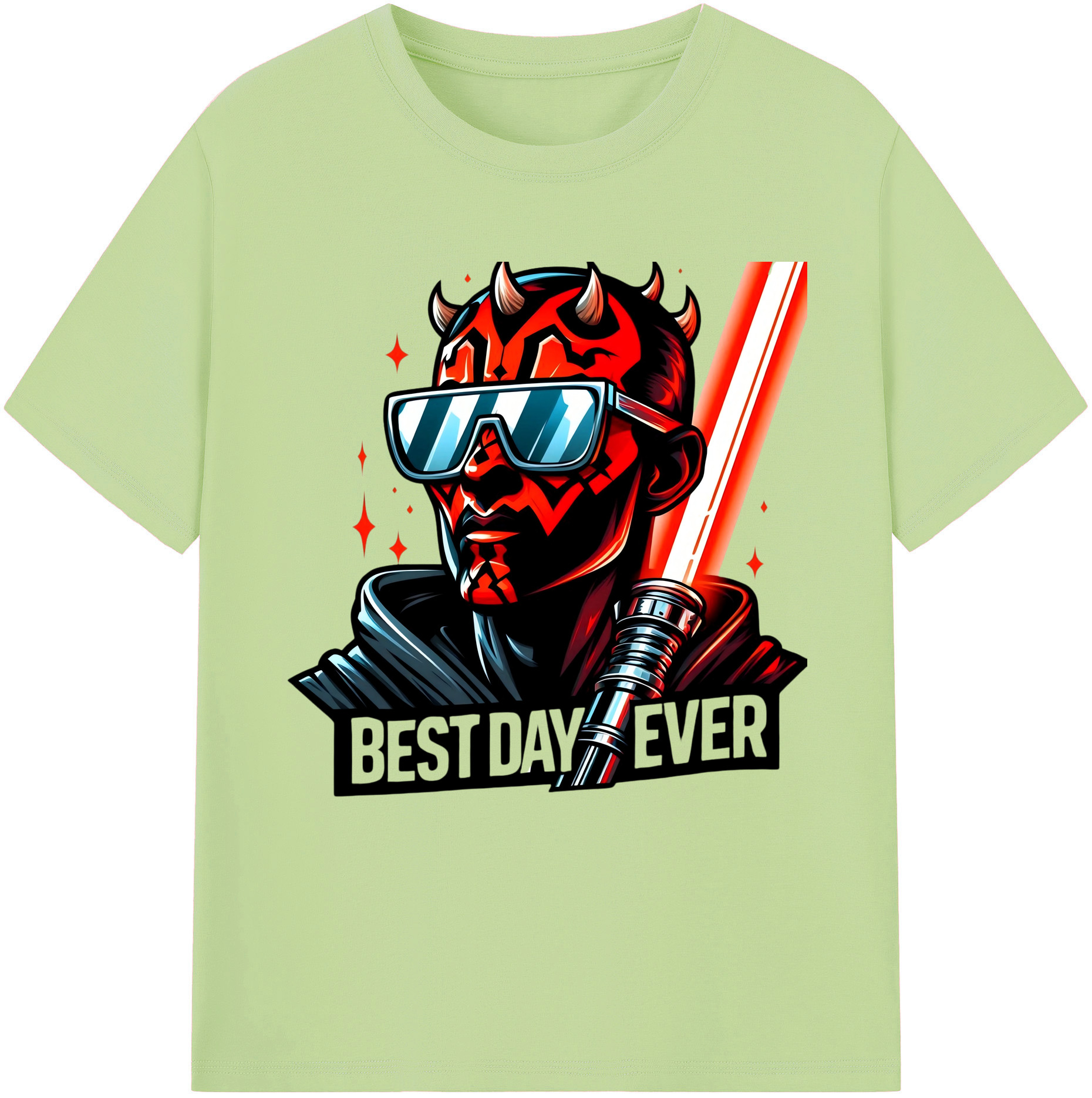 （画像用） スター・ウォーズ Star Wars 綿100％半袖Tシャツ（フロントプリント）